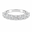 Round Brilliant Cut 2.13ct Diamond 7 Stone Eternity Ring