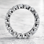 Round Brilliant Cut 2.76ct Diamond Full Hoop Eternity Ring