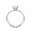 Lab Grown Oval Cut 2.00ct Diamond Solitaire Engagement Ring