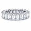 Emerald Cut 6.00ct Diamond Full Hoop Eternity Ring