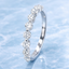 Round Brilliant Cut 0.56ct Diamond 9 Stone Eternity Ring