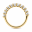 Emerald Cut 2.20ct Lab Diamond 11 Stone Eternity Ring