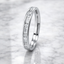Round Brilliant & Baguette Cut 0.40ct Diamond Wedding Band