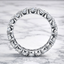 Round Brilliant Cut 2.02ct Diamond Full Hoop Eternity Ring
