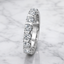 Round Brilliant Cut 1.00ct Diamond 7 Stone Eternity Ring