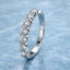 Round Brilliant Cut 0.51ct Diamond 7 Stone Eternity Ring