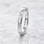 Princess Cut Diamond Invisible Set Wedding Band 0.20cts