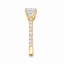Round Brilliant Cut 1.00ct Diamond Engagement Ring with Diamond Shoulders