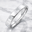 Princess Cut 0.68 Diamond Invisible Set Wedding Band