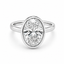 Lab Grown Oval Cut 3.04ct Diamond Engagement Ring