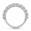 Radiant Cut 2.05ct Lab Diamond 11 Stone Eternity Ring