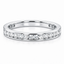 Round Brilliant Cut 0.78ct Diamond Full Hoop Eternity Ring