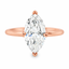 Lab Grown Marquise Cut 2.07ct Diamond Engagement Ring
