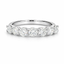 Round Brilliant Cut 1.33ct Diamond 7 Stone Eternity Ring