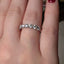 Round Brilliant Cut 1.33ct Diamond 7 Stone Eternity Ring