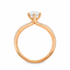 Round Brilliant Cut 0.70ct Diamond Engagement Ring with Diamond Shoulders