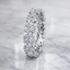 Round Brilliant Cut 2.50ct Fancy Diamond Full Hoop Eternity Ring